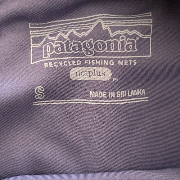 Patagonia Women’s Maipo 7/8 Tights Leggings in Oak Waves Sound Blue, Size Small - Picture 5 of 10